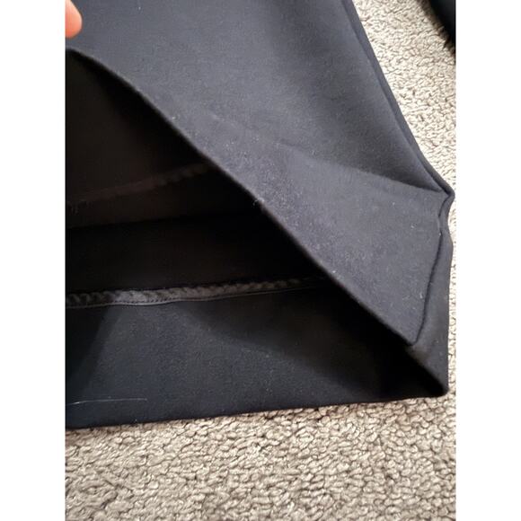 SPANX The Perfect Sleeveless Ponte Flare Stretch Jumpsuit Womens Size S Black - Picture 7 of 16